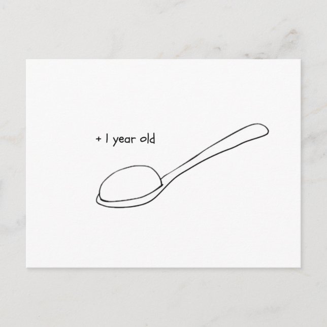 funny birthday card postkarte (Vorderseite)