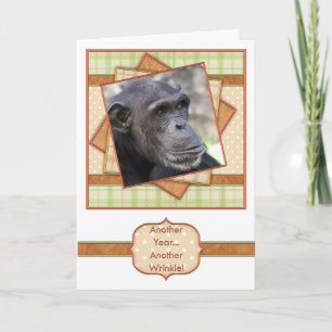 Funny Birthday Card Wrinkles Karte