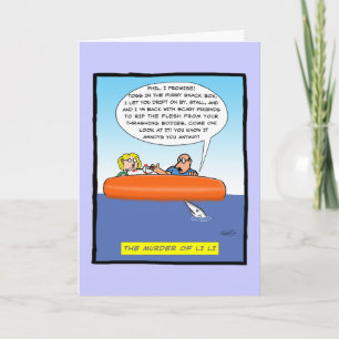 Funny Birthday - Der Mord an Li Li Li Karte
