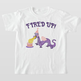 Funny Birthday Dragon T - Shirt