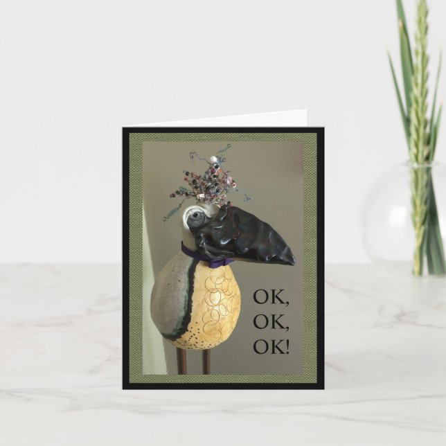 Funny Birthday Fakten und Ratschläge Karte (Vorderseite)