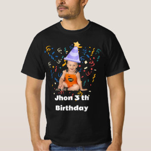 Funny Birthday Foto Matching Birthday Party Group T-Shirt