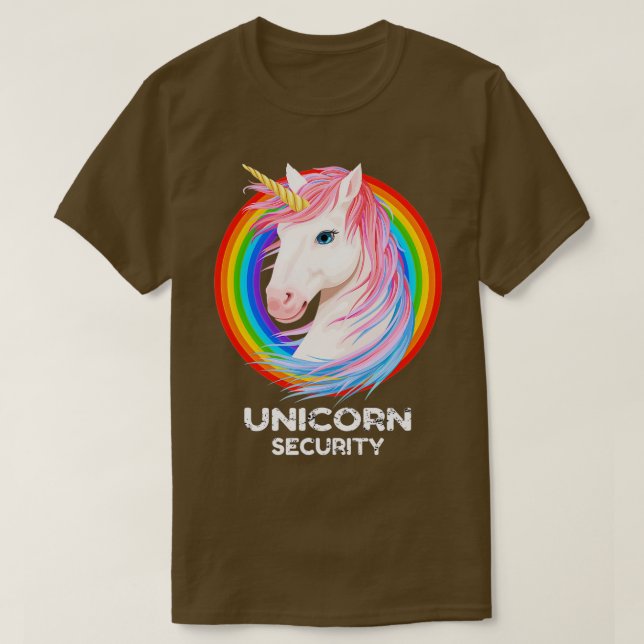Funny Birthday Girl Gifts Dad Mom Daughter Unicorn T-Shirt (Design vorne)
