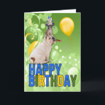 Funny Birthday Haustiere für eine gut ausgeglichen Karte<br><div class="desc">Wir alle haben diese Freunde,  die jeden Faktor im Leben so einfach auszugleichen scheinen. Lass diesen niedlichen Haustieren,  die sich übereinander balancieren,  an ihrem Geburtstag Geburtstagwünsche an deine Lieblings-ausgewogene Person.</div>