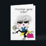 Funny Birthday ist Fabulous Karte<br><div class="desc">Eine lustige und süße Geburtstagskarte,  die besagt,  dass Ihr nicht nur ein weiteres Jahr älter,  sondern auch sagenhaft jedes Jahr.</div>