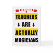 Funny Birthday Lehrer sind eigentlich Magier