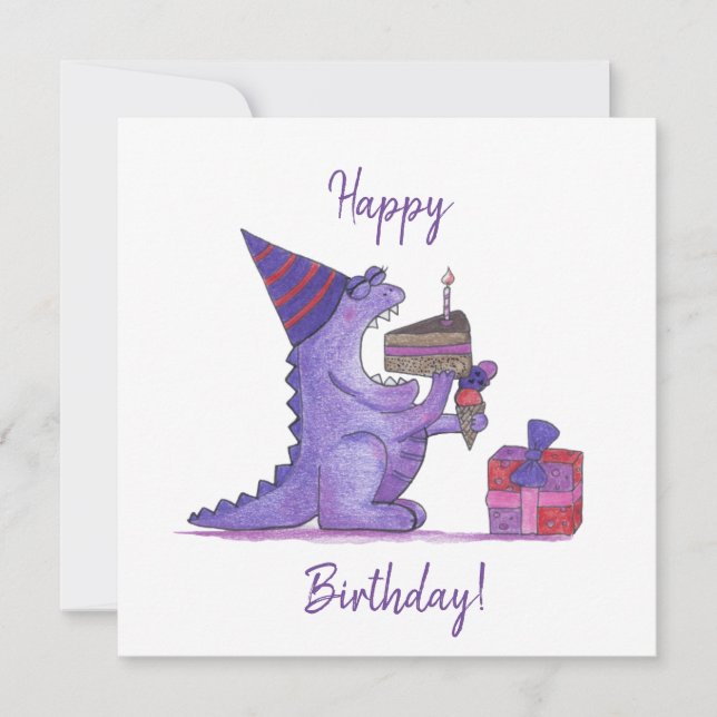 Funny Birthday Monster (Vorderseite)