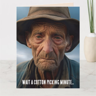 FUNNY BIRTHDAY OLD MAN JOKE GREETING CARD KARTE