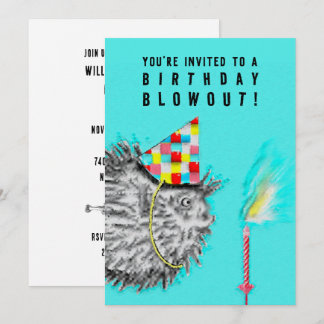 Funny Birthday Party Einladung