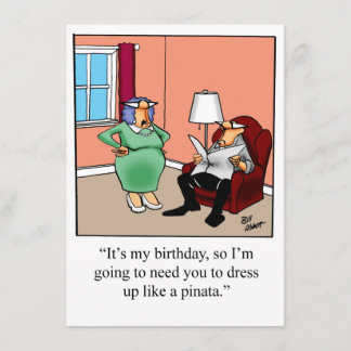 Funny Birthday Party Einladungen für sie