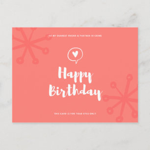 Funny Birthday Postkarte