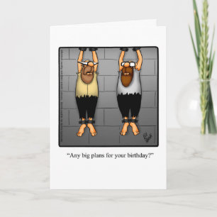 Funny Birthday Spaß Card for Friends Karte