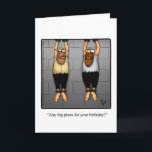 Funny Birthday Spaß Card für Ihren Freund Karte<br><div class="desc">Genießen Sie die Verbreitung des Lachen mit dieser unglaublich witzig Glückwunschkarte des Karikaturisten Bill Abbott. Lachs mit deinen besten Wünschen zum glücklichen Geburtstag. Bill Abbotts Cartoon "Spectickles",  das international konsortiierte Comic,  ist auch in Hallmark U.K.,  Reader's Digest,  Saturday Abend Post und anderen feinen Zeitschriften und Zeitungen erschienen.</div>