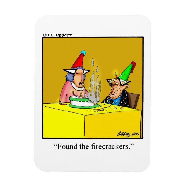 Funny Birthday Spaß Magnet Geschenk (Vertikal)