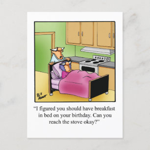 Funny Birthday Spaß Postcard Postkarte