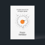 Funny Birthday Strongest Sperm Card Einladung<br><div class="desc">Einfache,  minimalistische und lustige Geburtstagskarte mit der Phrase "Ich bin froh,  dass du die stärksten Spermien bist". Ein Lächeln wird den Tag Ihres Freundes oder eines besonderen aufheitern. Sie könnten den Text personalisieren und sich mit Ihren eigenen Gedanken</div>