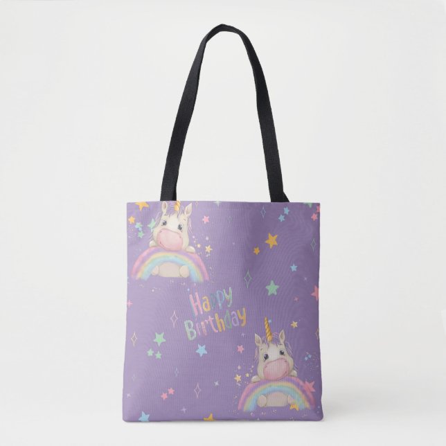 Funny Birthday Unicorn (Vorderseite)