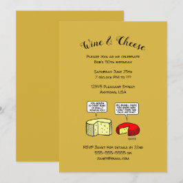 Funny Birthday Wein Verkostung Party Einladungen