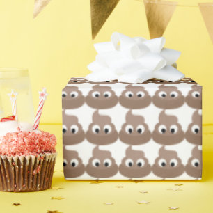 FUNNY BIRTHDAY WRAPPING PAPIER gekackt Geschenkpapier
