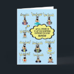 Funny Birthday - Zehn Bucks von Group/Co-Arbeitern Karte<br><div class="desc">Ein lustiger Weg,  "Happy Birthday" zu einem Mitarbeiter aus der Bürogruppe zu sagen.</div>