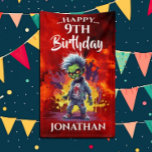 Funny Birthday Zombie Boy Banner<br><div class="desc">Apokalypse Geburtstag Zombie Junge Ein großartiges Zombie THEME Banner ist das perfekte Element für Ihr PARTY Dekoration. Dieses Design kann personalisiert werden, indem Sie auf Vorlage personalisieren klicken und dann auf die Schaltfläche klicken, um weitere Optionen hinzuzufügen, die Textfarbe oder den Textstil zu ändern oder den Text für nur ein...</div>