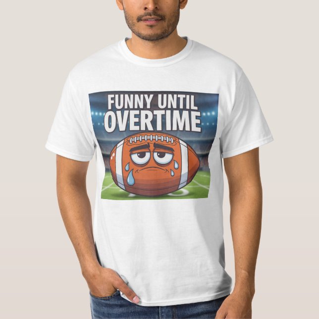 Funny Bis Überstunden T-Shirt (Vorderseite)