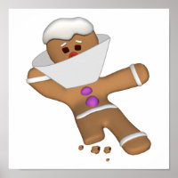 Funny Bit selbst Gingerbrot Mann