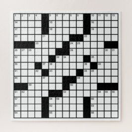 Funny Black and White Crossword Game Puzzle