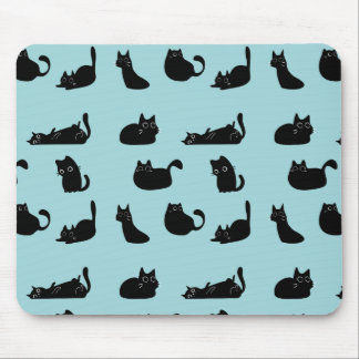 Funny Black Cats Mousepad