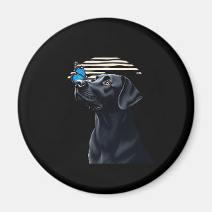 Funny Black Labrador Retriever Lab Hundebesitzer H Magnet