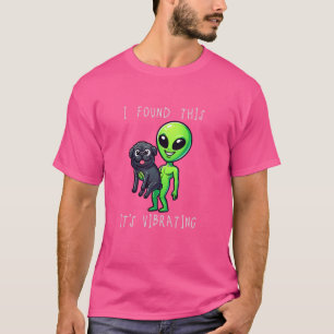 Funny Black Mops Alien fand ich, dass es schwingt T-Shirt