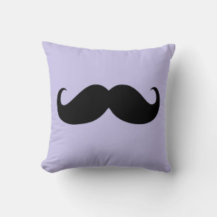 Funny Black Mustache 3 Kissen