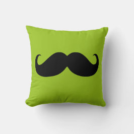 Funny Black Mustache 6 Kissen
