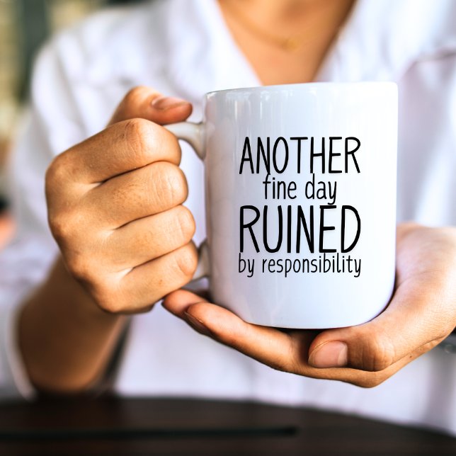 Funny Black + White Zitat Kaffeebücher Kaffeetasse (Von Creator hochgeladen)