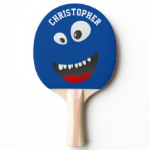 Funny Blue Beängstigend Face Novelty Personalisier
