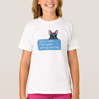 Funny Blue Bulldog T-Shirt