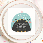 Funny Blue Dinosaurier. Kinder-Dino-Monster Geburt Serviette<br><div class="desc">Kindergeburtstag Party Serviette mit niedlichem lustigen blauen Dino. Bitte kontaktieren Sie mich,  wenn Sie weitere Informationen benötigen.</div>