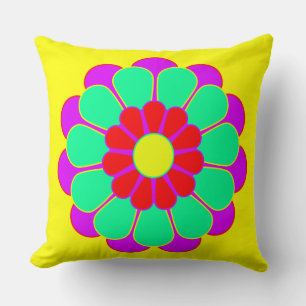 Funny Blume Power Bloom I Kissen