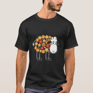 Funny Blume Sheep Design for Farm Lovers T-Shirt