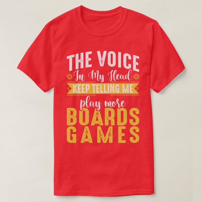 Funny Board Game - Geschenk des Himmels T-Shirt (Design vorne)
