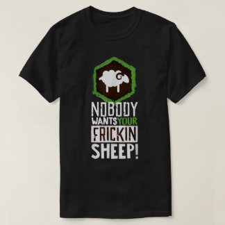 Funny Board Game Trading Sheep Design T-Shirt