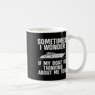 Funny Boat Art for Men Bootsport Bootsport Bo Kaffeetasse