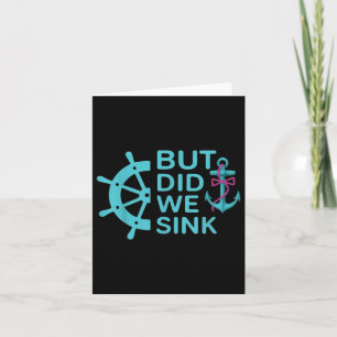 Funny Boat Trip Zitat, aber haben wir Cruise Wear  Karte