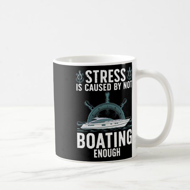Funny Boating Design für Damen Boote Yachtin Kaffeetasse (Rechts)