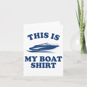 Funny Boating Geschenke für Männer Frauen Boote Di Karte