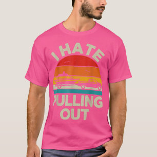 Funny Boating I Hass Abholen Retro Boot Captai T-Shirt