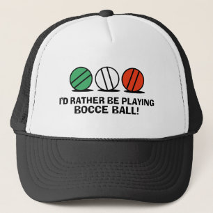 Funny Bocce Ball Truckerkappe