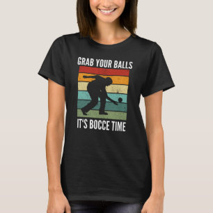 Funny Bocce Balls Player Boules Team T-Shirt