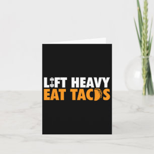 Funny Bodybuilding Graphic for Gym Workout and Wei Karte