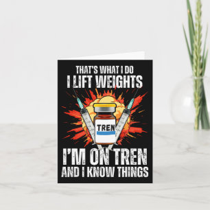 Funny Bodybuilding Quotes Karte